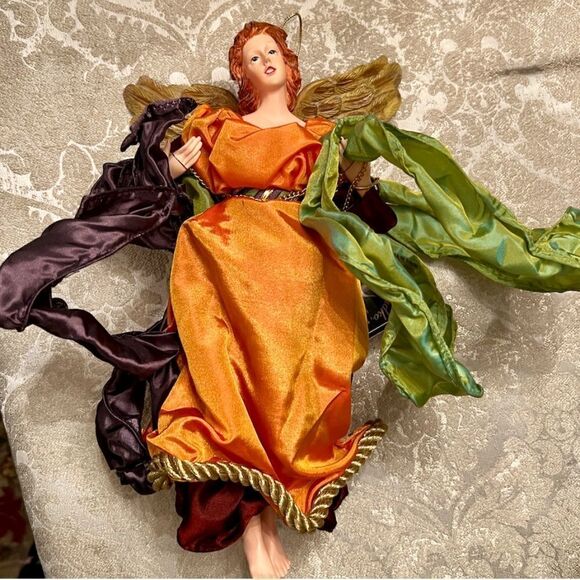 RARE Large Christopher Radko Home for the Holidays Angel Christmas Ornament - Picture 1 of 4